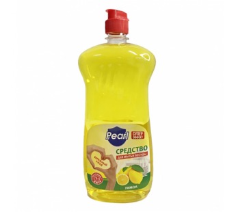 Средство для посуды 1л  PEARL Лимон в бутылке с крышкой флип-топ 1/9шт#1674592