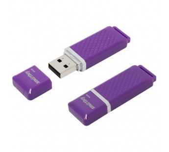 Флеш-накопитель USB 64GB Smart Buy Quartz фиолетовый#777852