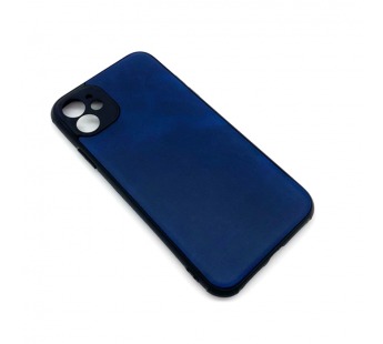 Чехол iPhone 11 Кожа Темно-Синий#1666708