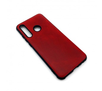 Чехол Honor 10i/20i/20 Lite/P Smart Plus (2019) Кожа Красный#1666188