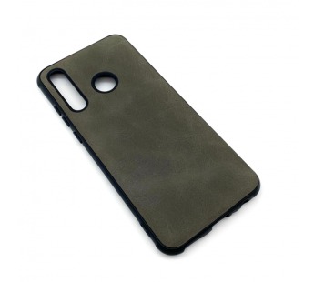 Чехол Honor 10i/20i/20 Lite/P Smart Plus (2019) Кожа Серый#1666186