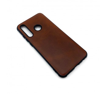Чехол Honor 10i/20i/20 Lite/P Smart Plus (2019) Кожа Темно-Коричневый#1666185