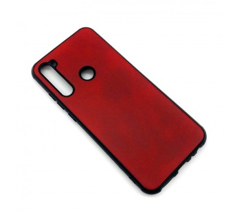 Чехол Xiaomi Redmi Note 8T (2019) Кожа Красный#1665485