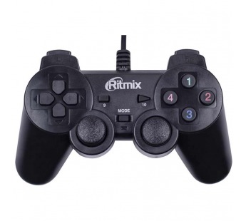 Геймпад Ritmix GP-004 (проводной) Черный#1696552