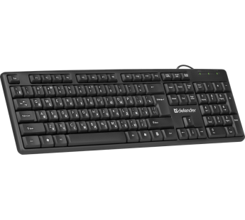Клавиатура DEFENDER Element HB-520, USB, чёрная#1882706