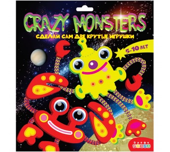 Своими руками игрушка Crazy monsters 3385 (Дрофа-Медиа), шт#1836343