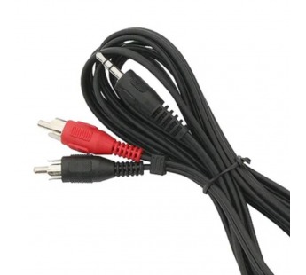 Шнур 2RCAшт. - шт.3,5мм 5,0м "Rexant"#1908172