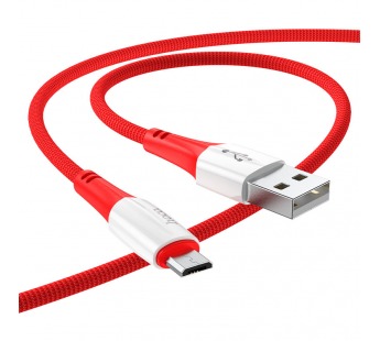 Кабель USB HOCO (X70 Ferry) microUSB (1м) (красный)#1694065