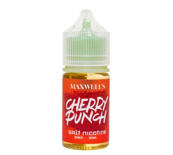                     Жидкость Maxwells Salt Cherry Punch (Вишневый пунш) 30мл (12мг) #1762973