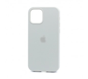 Чехол Silicone Case с лого для Apple iPhone 13 mini/5.4 (полная защита) (009) белый#1705695