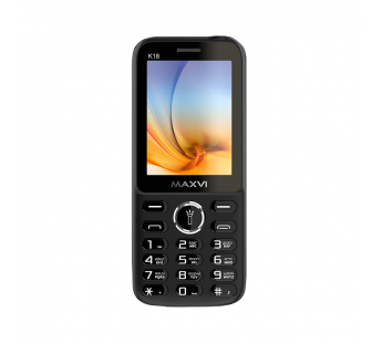                 Мобильный телефон Maxvi K18 Black (2,4"/1,3МП/800mAh)#1904385