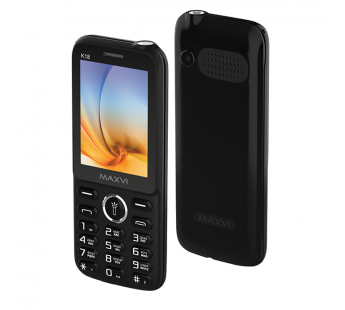                 Мобильный телефон Maxvi K18 Black (2,4"/1,3МП/800mAh)#1904388