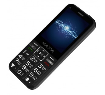                 Мобильный телефон Maxvi P3 Black #1678804