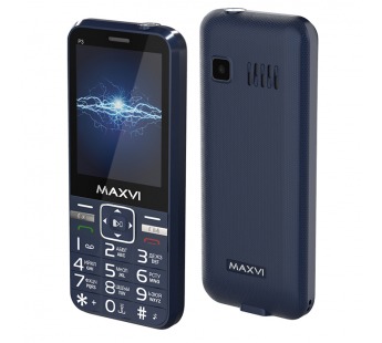                 Мобильный телефон Maxvi P3 Blue #1678813