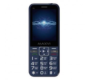                 Мобильный телефон Maxvi P3 Blue #1678814