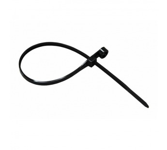 Крепеж кабеля Rexant Хомут Nylon под винт 3,6*150 мм (чёрный) (100 шт)#449892