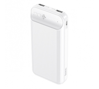Внешний аккумулятор Hoco J52A New joy mobile power bank 20000mAh (USB*2) (white)#1766562