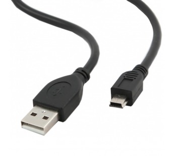 Кабель USB - mini USB черный 80см#2118355