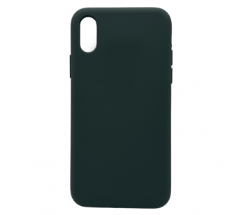 Чехол Silicone Case для iPhone X/XS зеленый#2143289