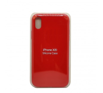 Чехол Silicone Case для iPhone XR красный#2084736