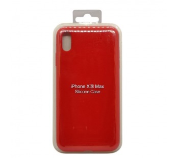Чехол Silicone Case для iPhone XS MAX красный#2084737