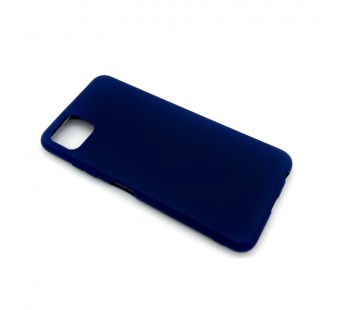 Чехол Samsung A22S/A22 5G (2021) Силикон Матовый Темно-Синий#1678807