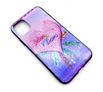 Чехол iPhone 11 Силикон Print (Сердце)#2081284