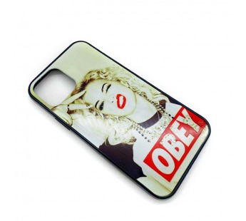 Чехол iPhone 12/12 Pro Силикон Print (Obey)#1680609