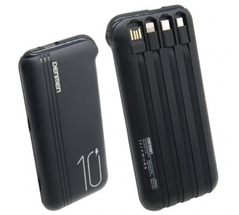 Портативный аккумулятор DENMEN DP11 10000 mAh (черный)#2050400