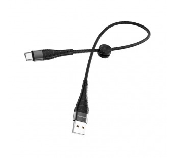 Кабель USB - Type-C Borofone BX32 Munificent 25см 3A (black) (133673)#1679526