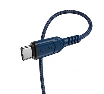 Кабель USB HOCO (X59 Victory) Type-C (1м) (синий)#1679586