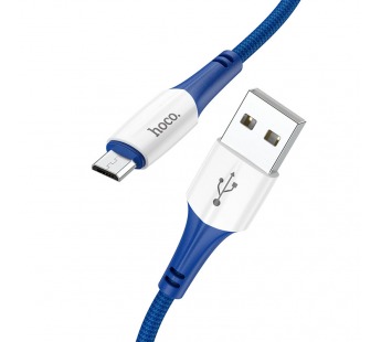 Кабель USB HOCO (X70 Ferry) microUSB (1м) (синий)#1693813