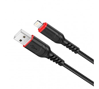 Кабель USB HOCO (X59 Victory) для iPhone Lightning 8 pin (1м) (черный)#1679574