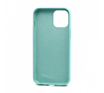 Чехол Silicone Case без лого для Apple iPhone 12 Pro Max/6.7 (полная защита) (021) голубой#1680205