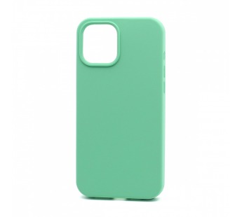 Чехол Silicone Case без лого для Apple iPhone 12 Pro Max/6.7 (полная защита) (050) зеленый#1680150