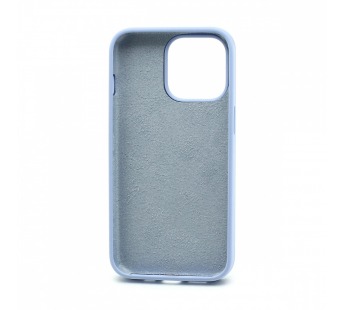 Чехол Silicone Case без лого для Apple iPhone 13 Pro/6.1 (полная защита) (005) голубой#1680158