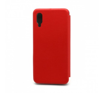 Чехол-книжка BF модельный (силикон/кожа) для Samsung Galaxy A02/M02 красный#1680940