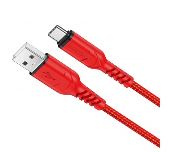 Кабель USB HOCO (X59 Victory) Type-C (1м) (красный)#1997480