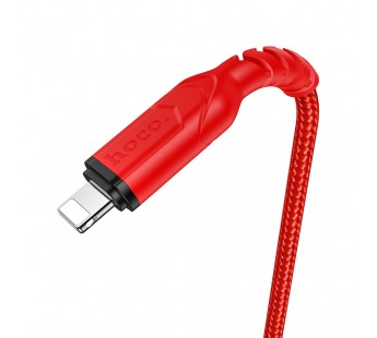Кабель USB HOCO (X59 Victory) для iPhone Lightning 8 pin (1м) (красный)#1693705