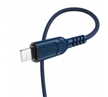Кабель USB HOCO (X59 Victory) для iPhone Lightning 8 pin (1м) (синий)#1718956