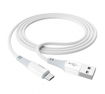 Кабель USB HOCO (X70 Ferry) microUSB (1м) (белый)#1694069