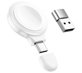 Беспроводное зарядное устройство HOCO CW36 для iWatch (белый)#1942062