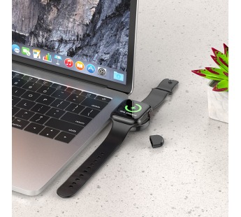 Беспроводное зарядное устройство HOCO CW36 для iWatch (черный)#1942054