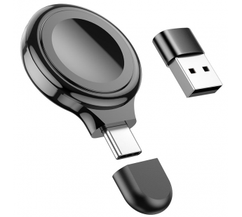 Беспроводное зарядное устройство HOCO CW36 для iWatch (черный)#1942057