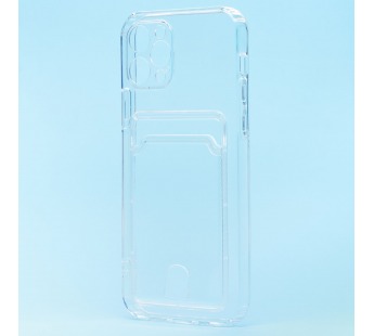 Чехол-накладка - SC276 с визитницей для Apple iPhone 12 Pro (transparent)#1797278