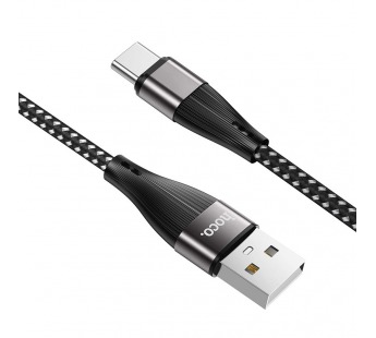 Кабель USB - TypeC HOCO X57 (черный) 1м#1691434