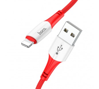 Кабель USB HOCO (X70 Ferry) для iPhone Lightning 8 pin (1м) (красный)#1694504