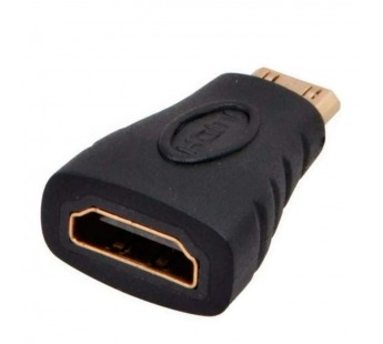 Переходник шт. HDMI mini  - гн. HDMI (Gold) "Rexant"#2073496