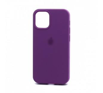 Чехол Silicone Case с лого для Apple iPhone 11Pro Max/6.5 (пол.защ)(045)фиолет#1755525