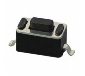 Кнопка тактовая  6мм х 3мм Н 4,3мм 2 контакта (Smd монтаж)#2046974